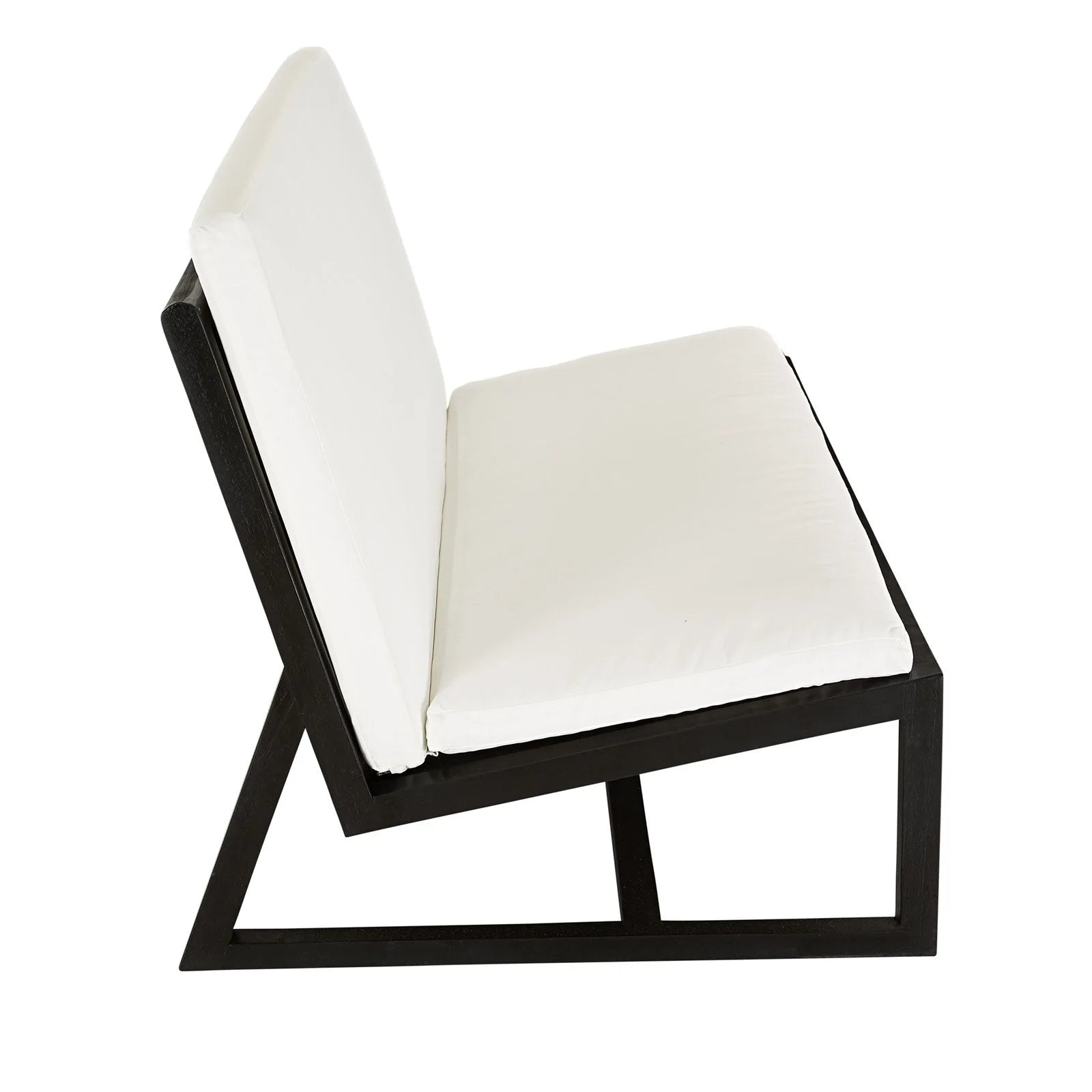 Balmoral Teak Outdoor Sofa in Black