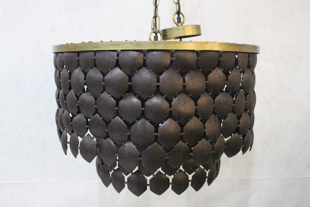 Piatos Hanging Lamp in Black