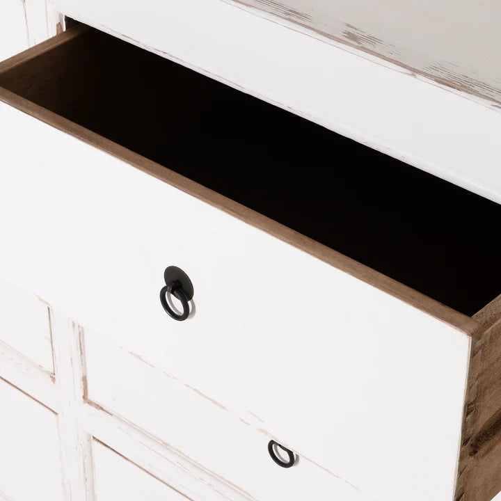 Rustic Chest with 9 Drawers