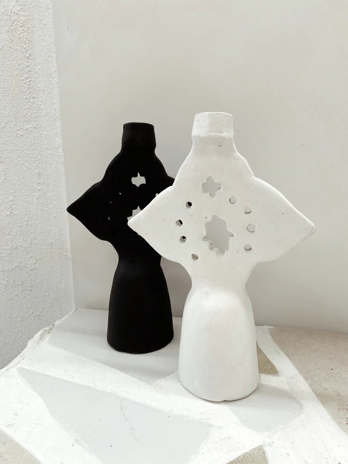 La Paz Hand-Painted Candle Holder