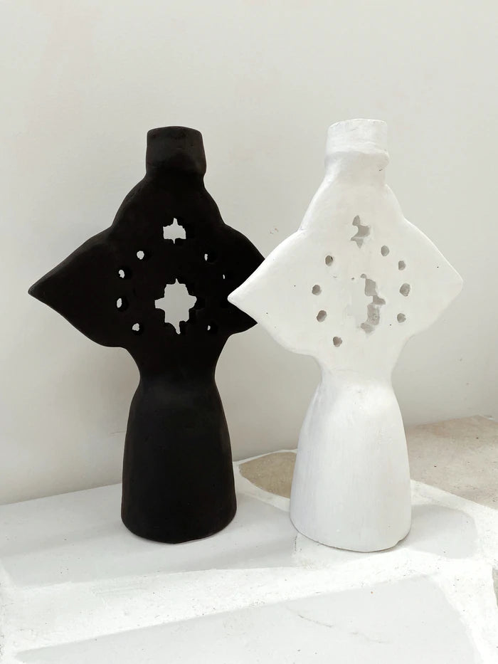 La Paz Hand-Painted Candle Holder
