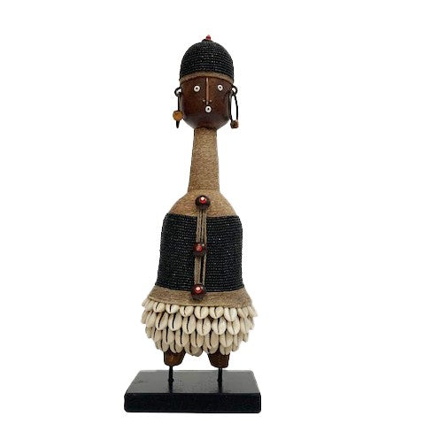 Ndamji Beaded Doll in Black