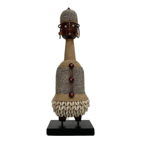 Ndamji Beaded Doll in Silver