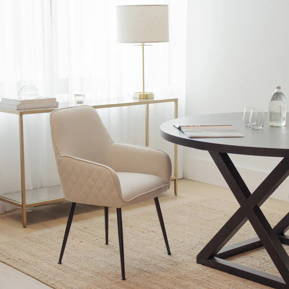 Lula Dining Chair in Natural - Set of Two