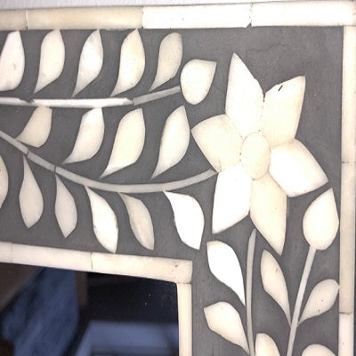 Pali Round Bone Mirror