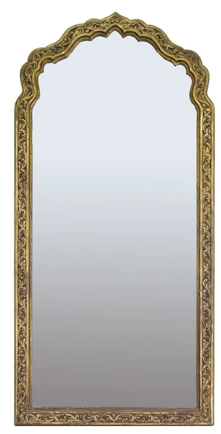Exotic Mirror with Intricate Gold Frame