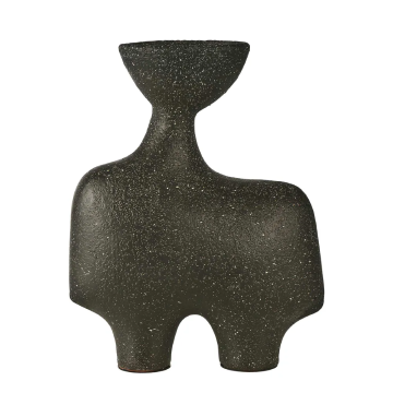 Moore Vase in Charcoal