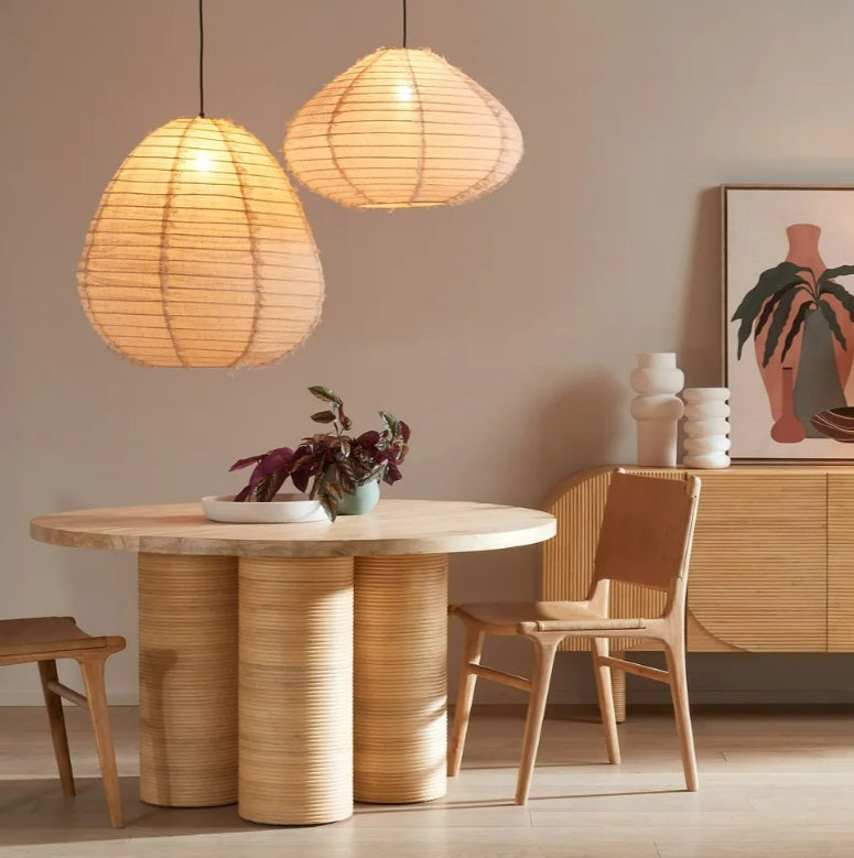 Casa Round Dining Table in Natural