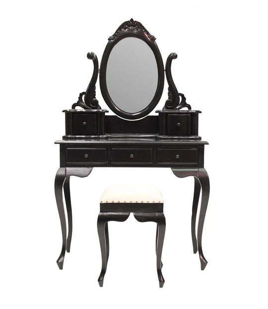 Paris Dressing Table with Stool
