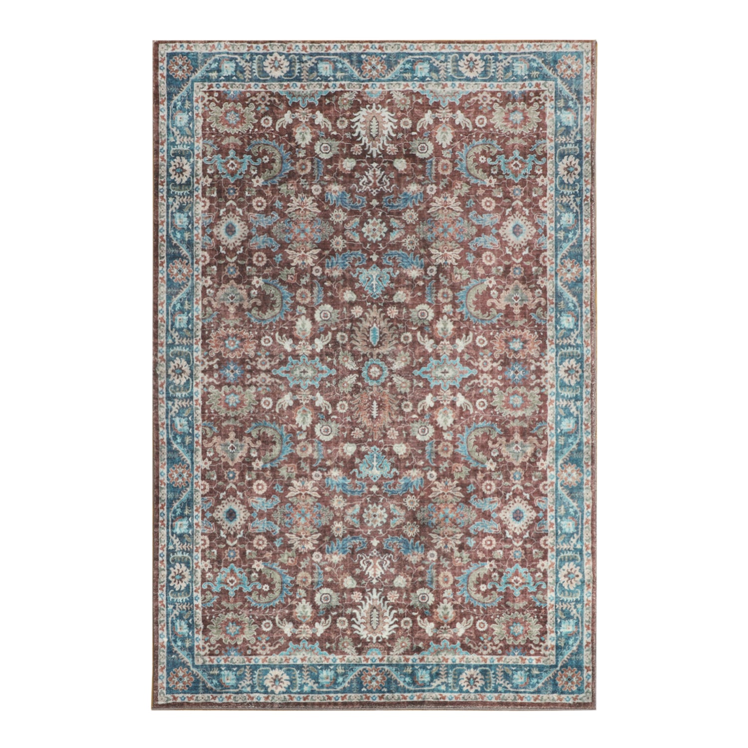 Imna Machine Washable Rug