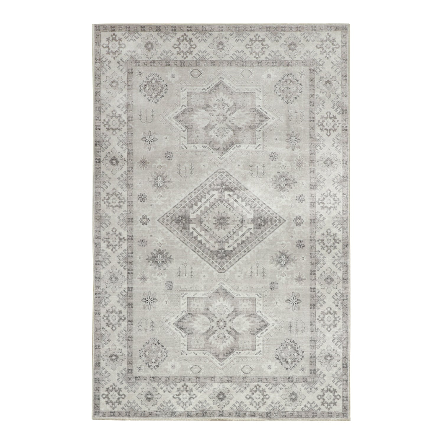 Kanchan Machine Washable Rug in Natural