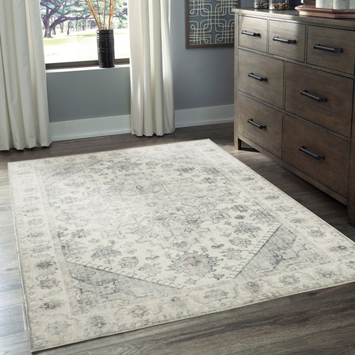 Santiago Machine Washable Rug