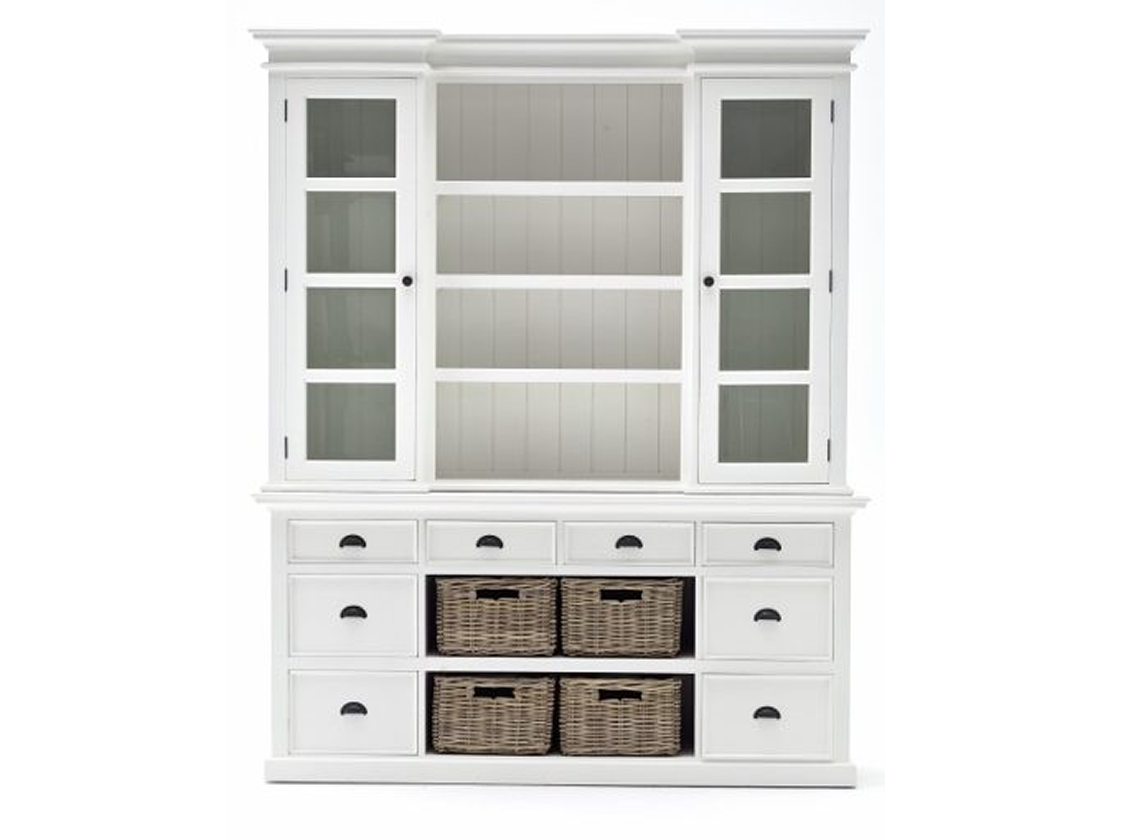 Maine Buffet & Hutch in White