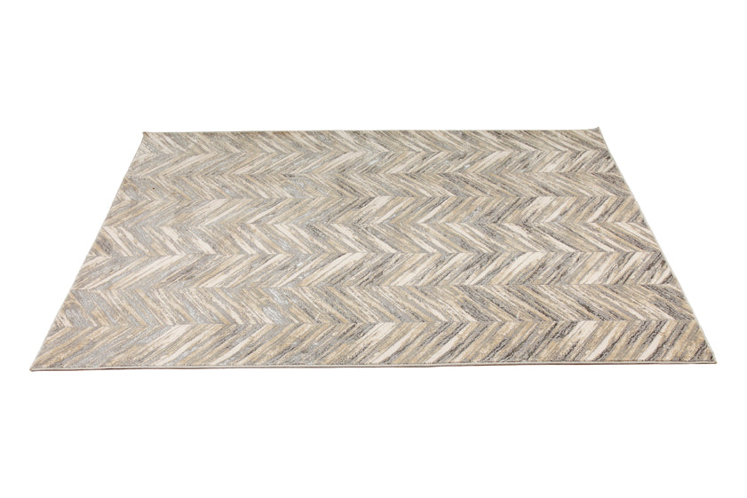 Makrana Distressed Rug in Grey