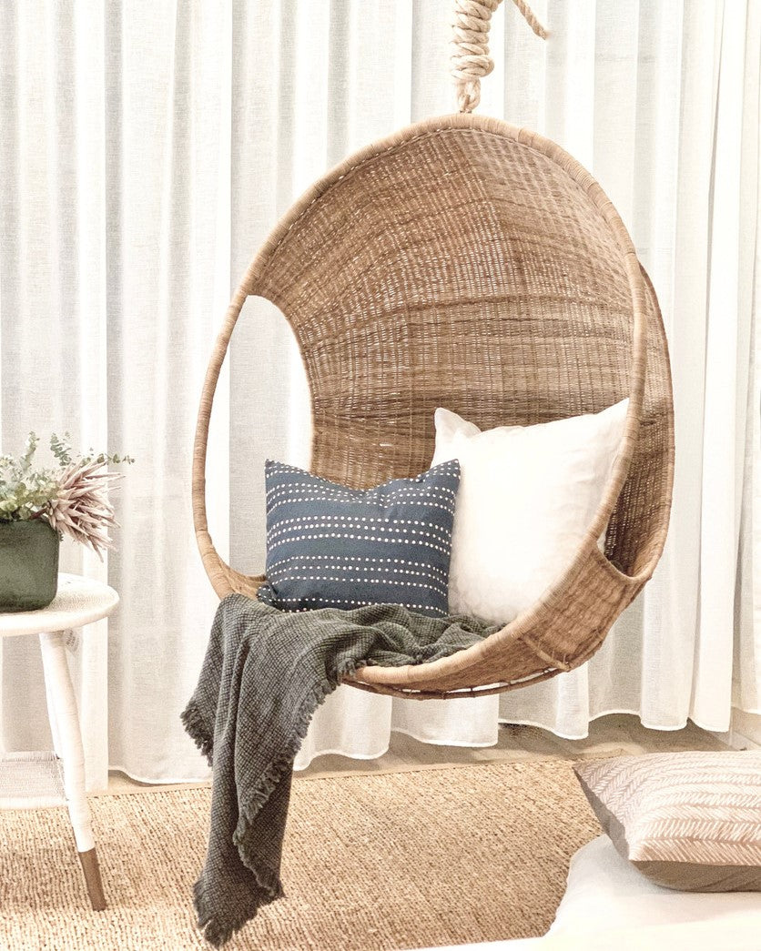 Hanging Pod Chair in Natural