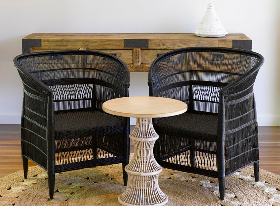 Genuine Malawi Chair in Brown