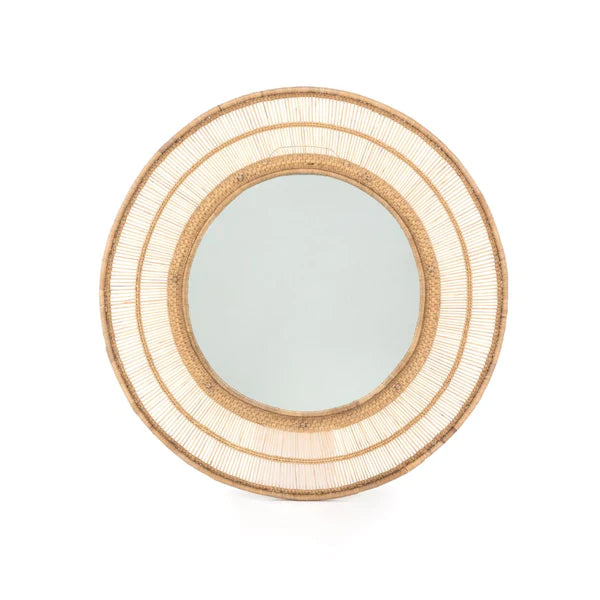 Malawi Round Mirror