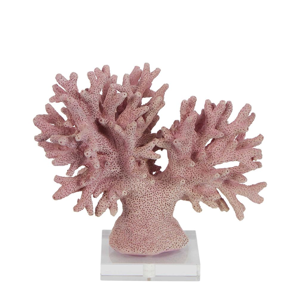 Malibu Coral on Stand Mauve