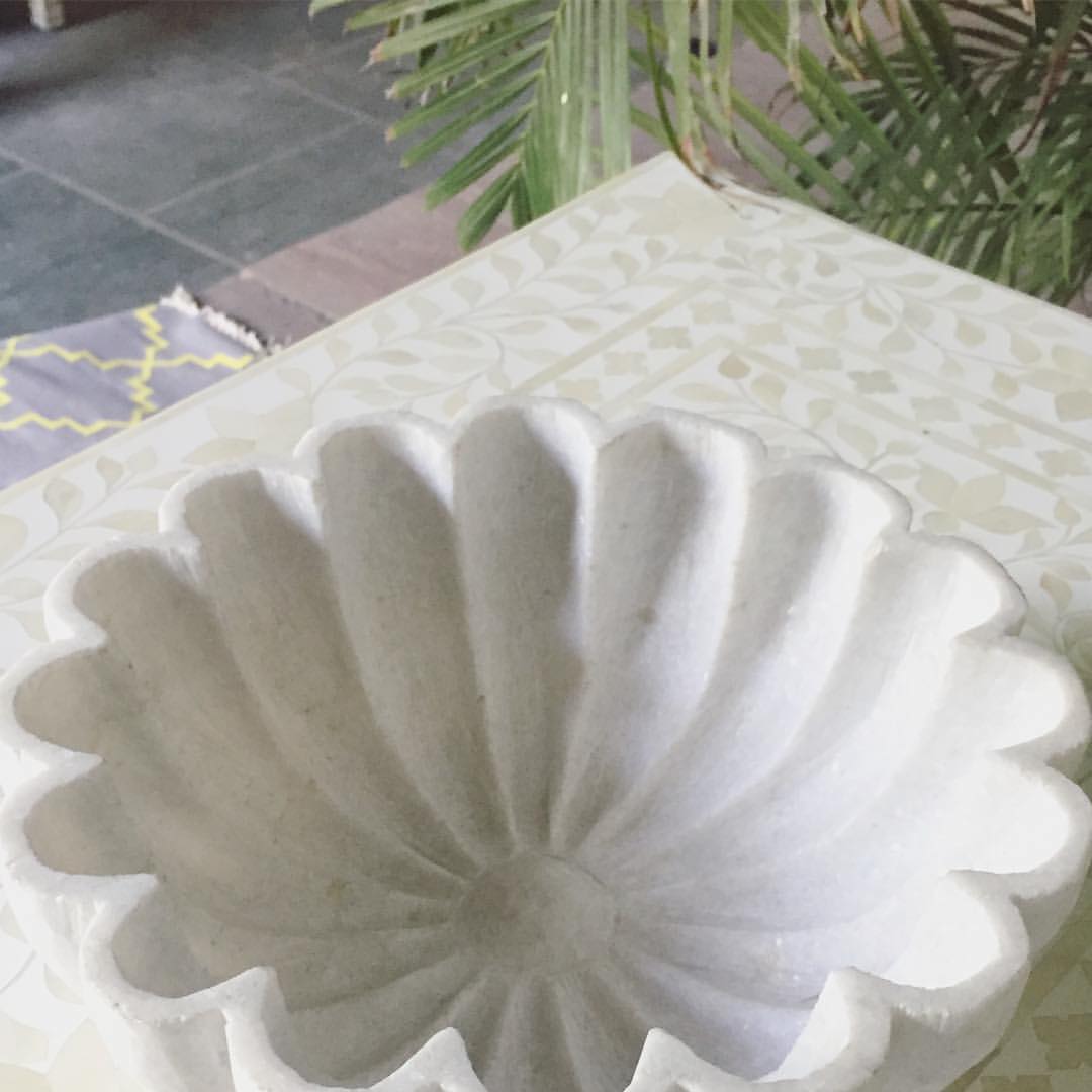 Marble Mandala Bowl