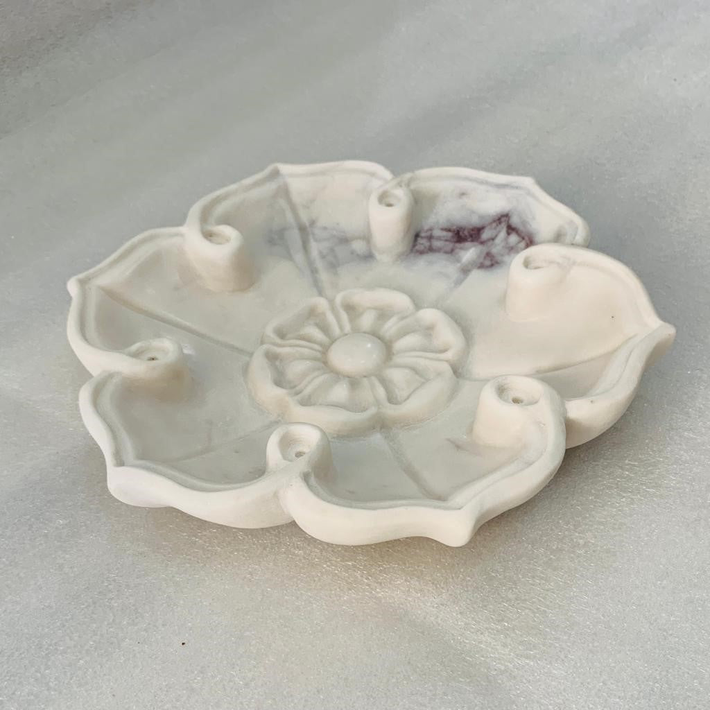 Urali Marble Mandala Bowl