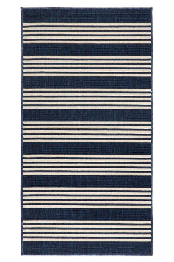 Mariona Outdoor Floor Mat in Blue