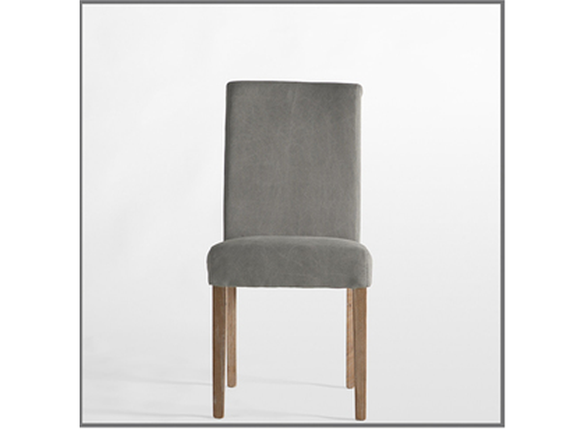 Matelasse Dining Chair in Shale Grey