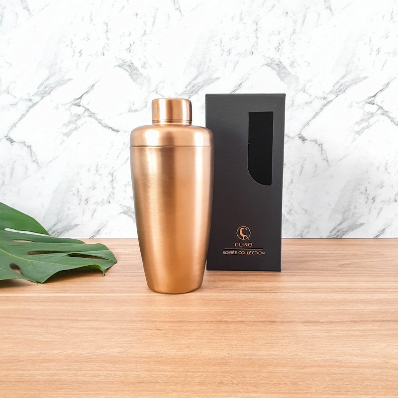 Manhattan Matt Copper Cocktail Shaker