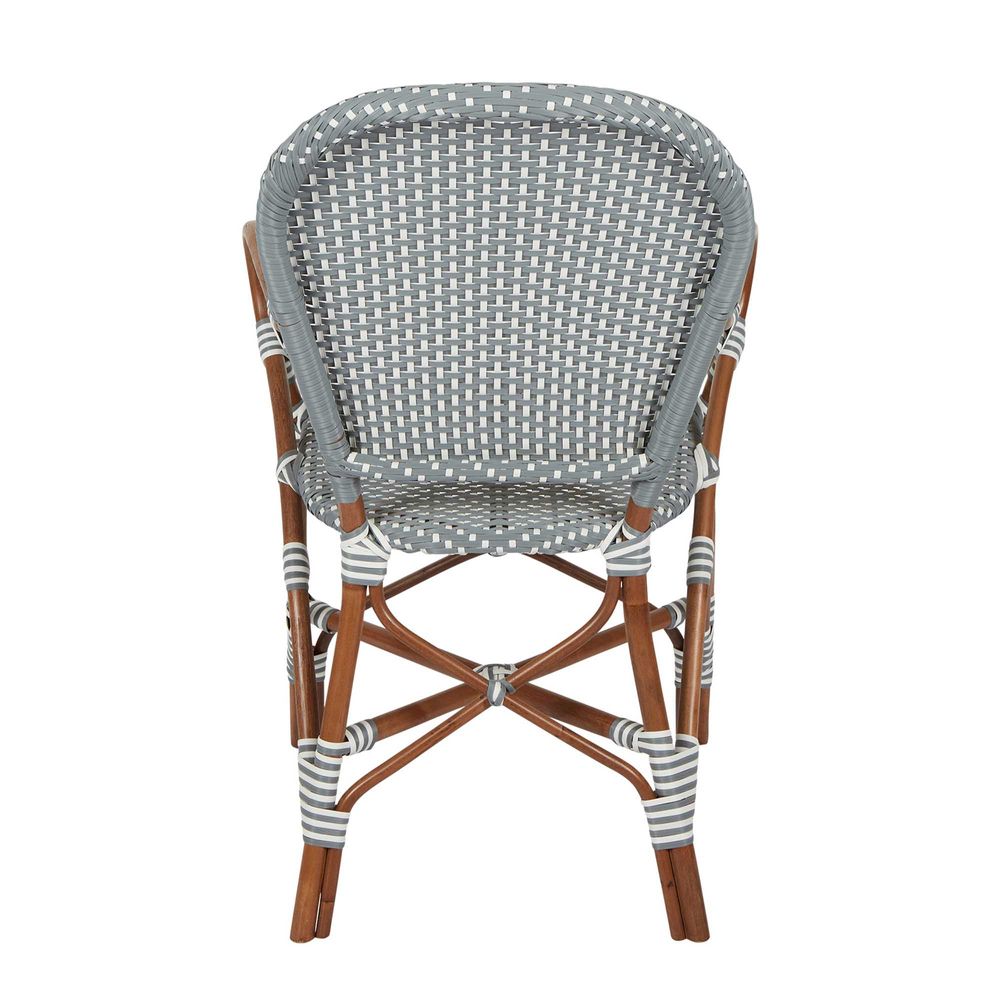 Mattise Rattan Chair in Grey
