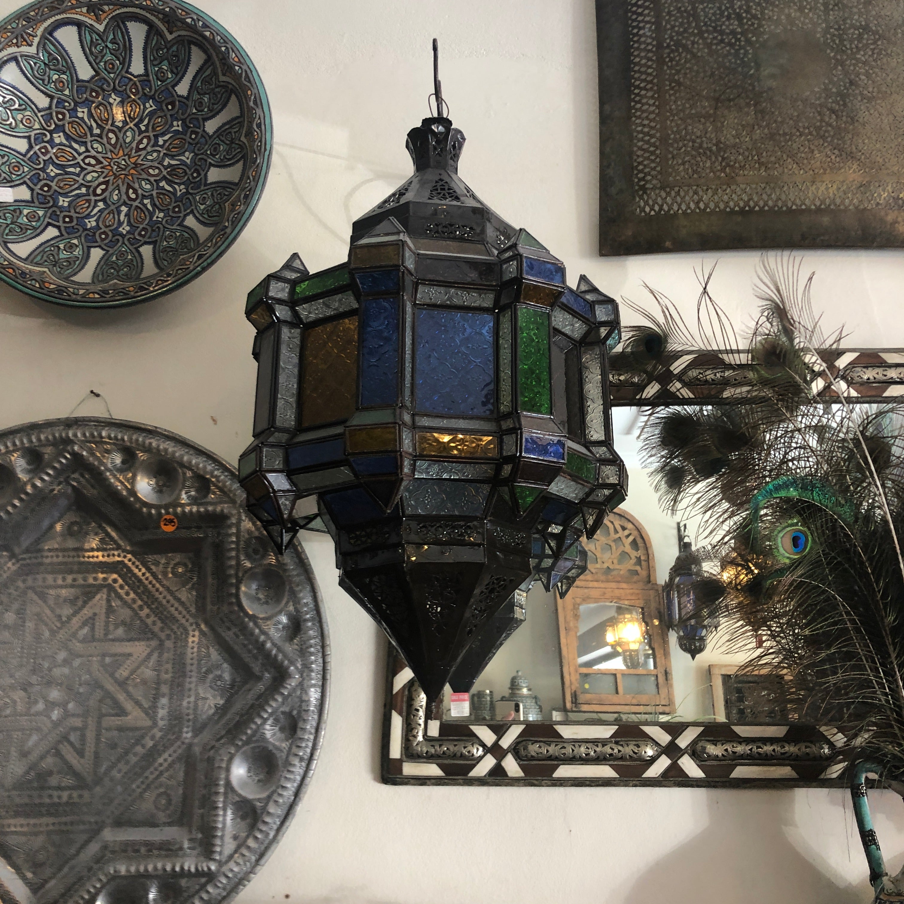 Genuine Moroccan Large Hanging Light