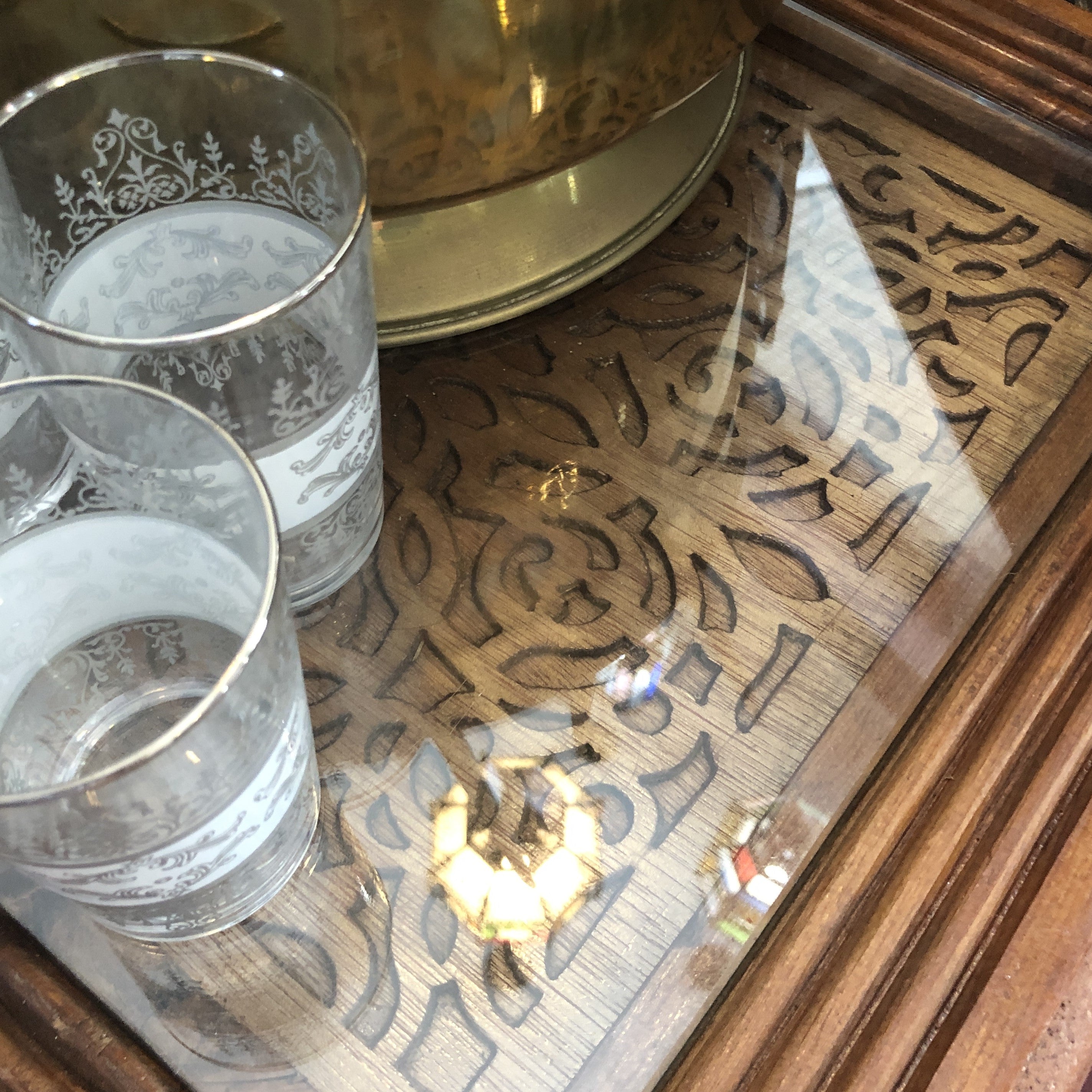 Moroccan Square Side Table