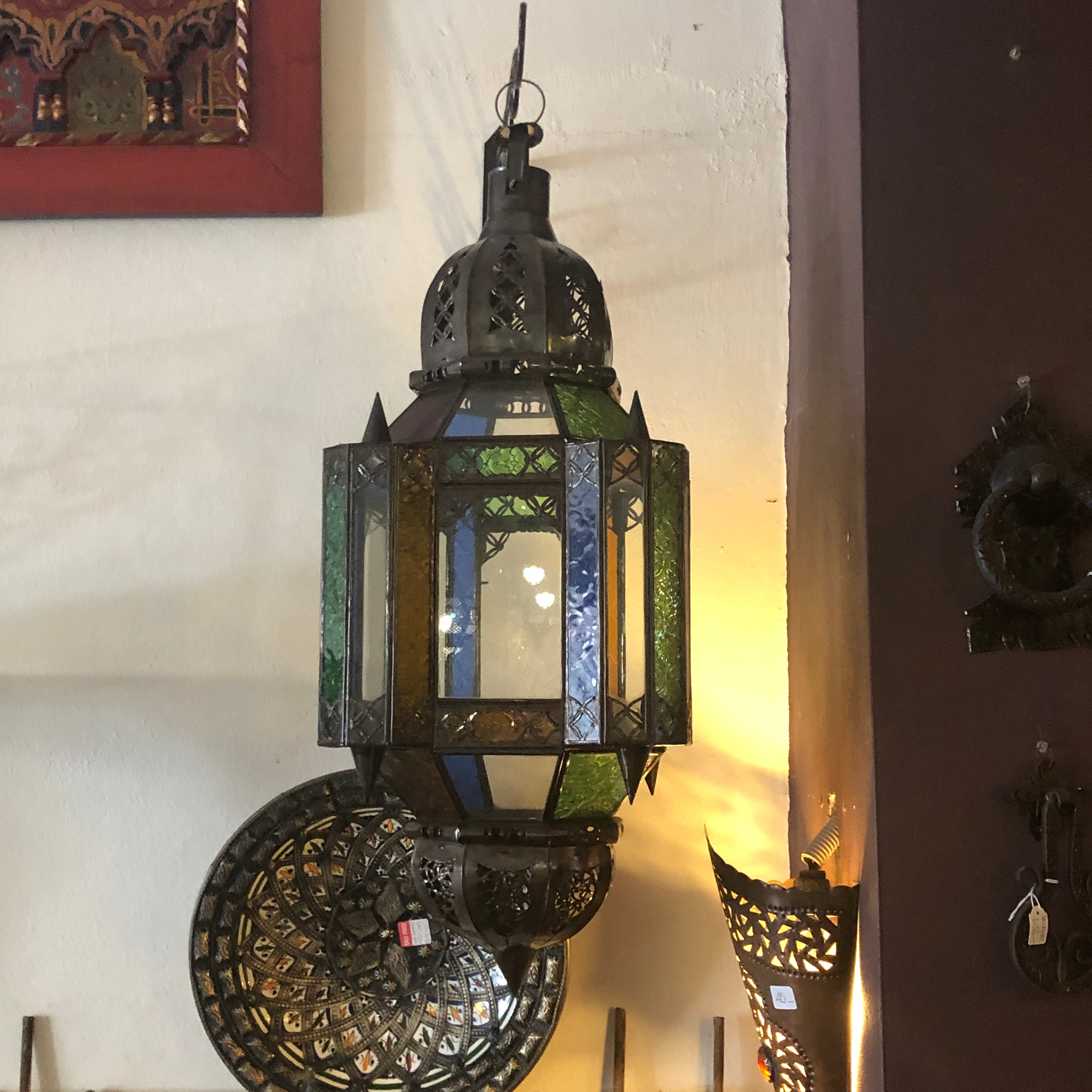 Genuine Moroccan Large Hanging Light