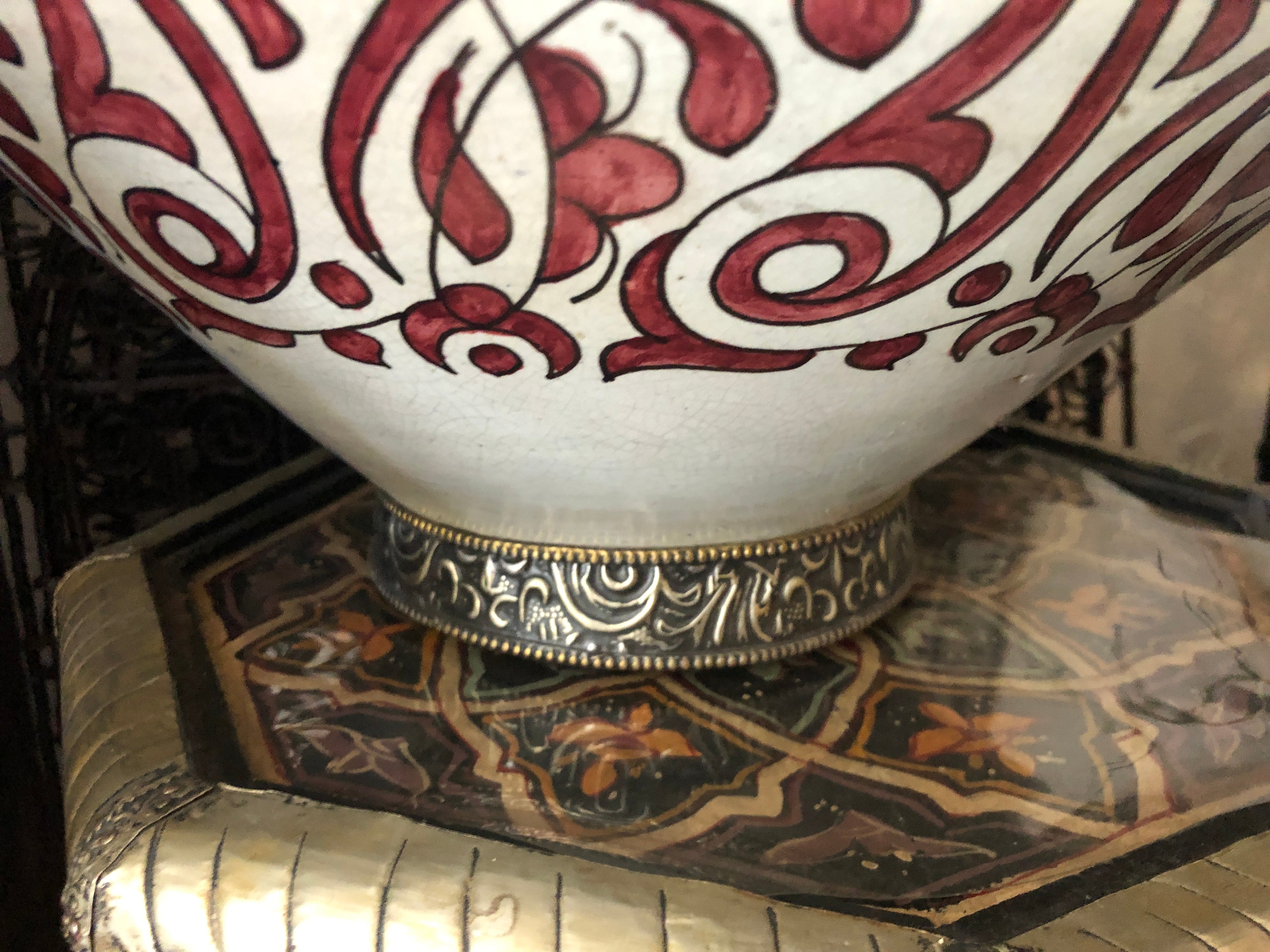 Meknes Deep Footed Serving Bowl