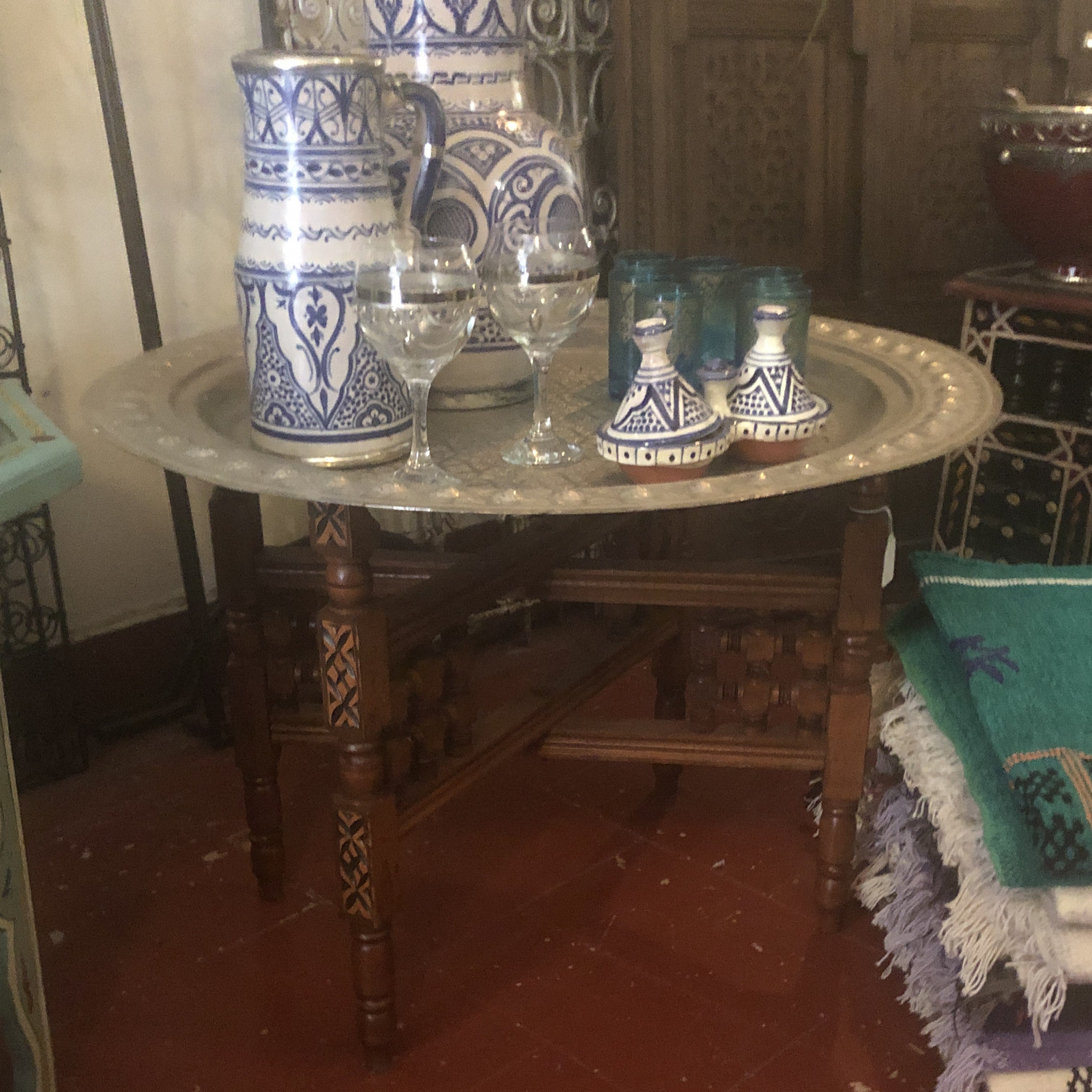 Fez Tea Tray Table