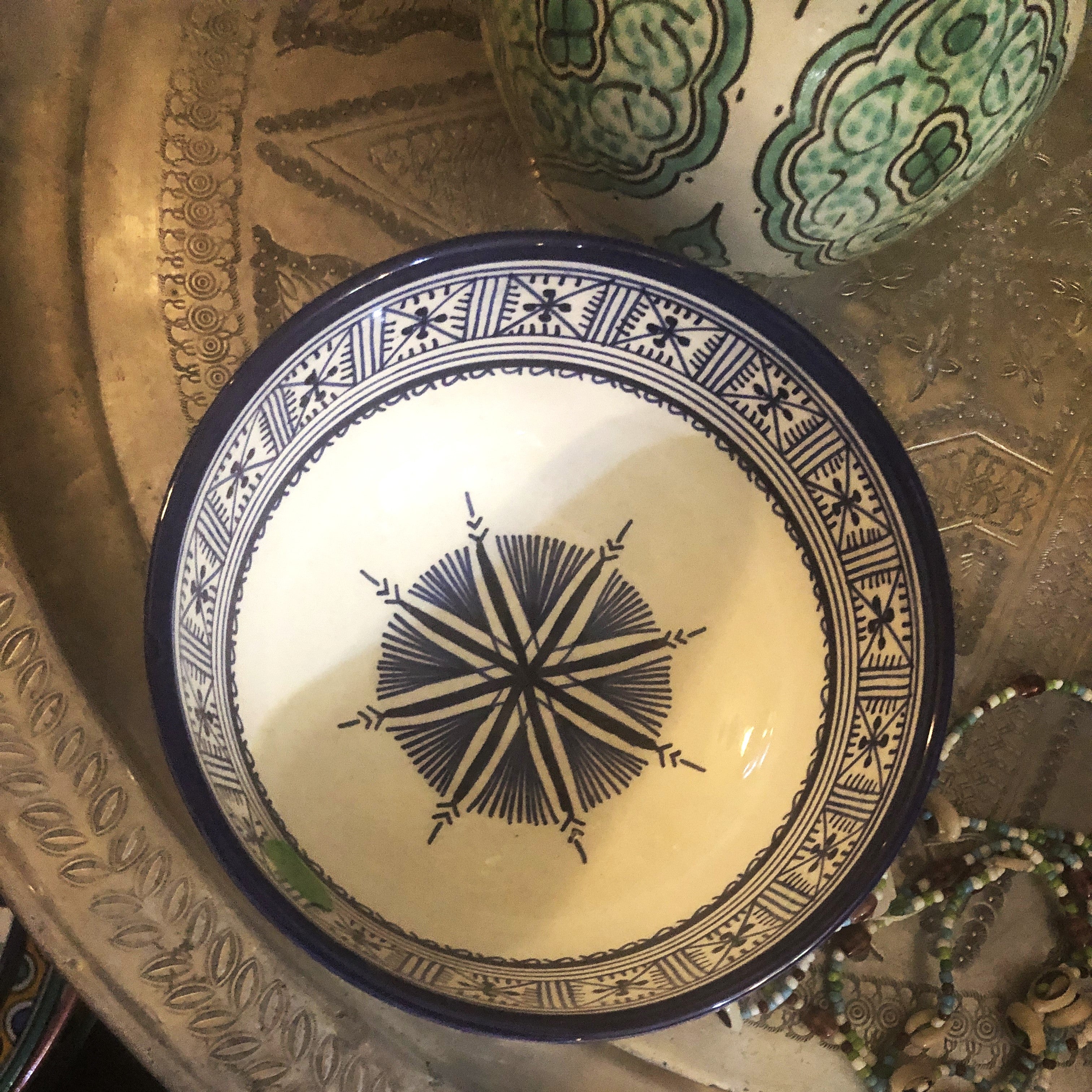 Fez Bowl in Blue