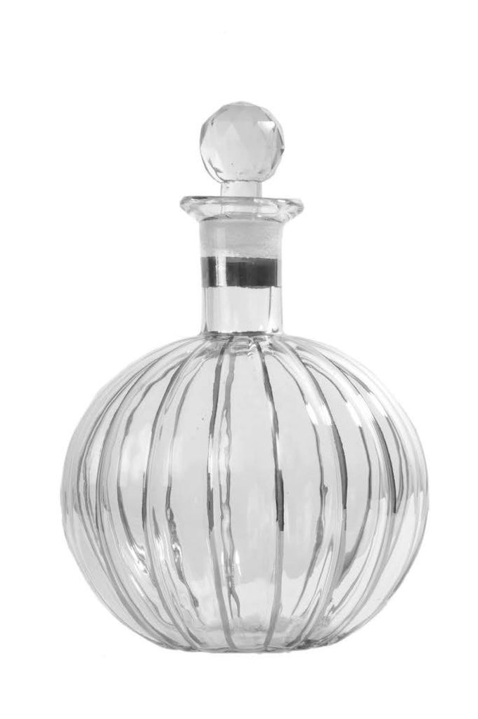 Melon Handcut Crystal Decanter