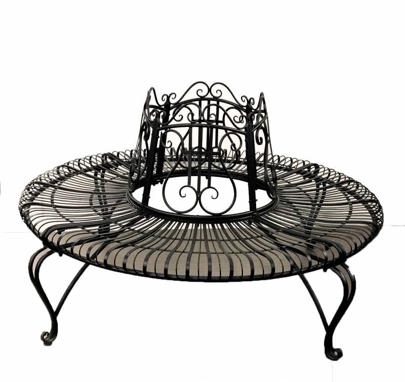 Metalic Tree Surround in Black
