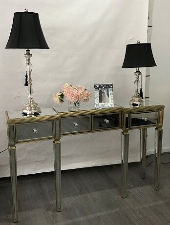 Mirrored Console/Desk
