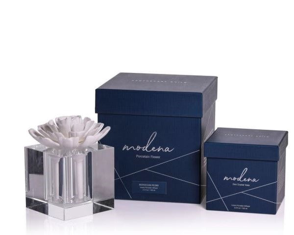Modena Large Crystal Gift Set - Moroccan Peony