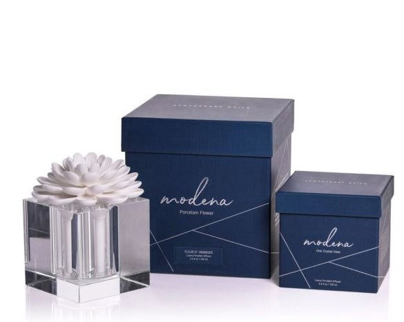 Modena Large Crystal Gift Set - Fleur D'Oranger