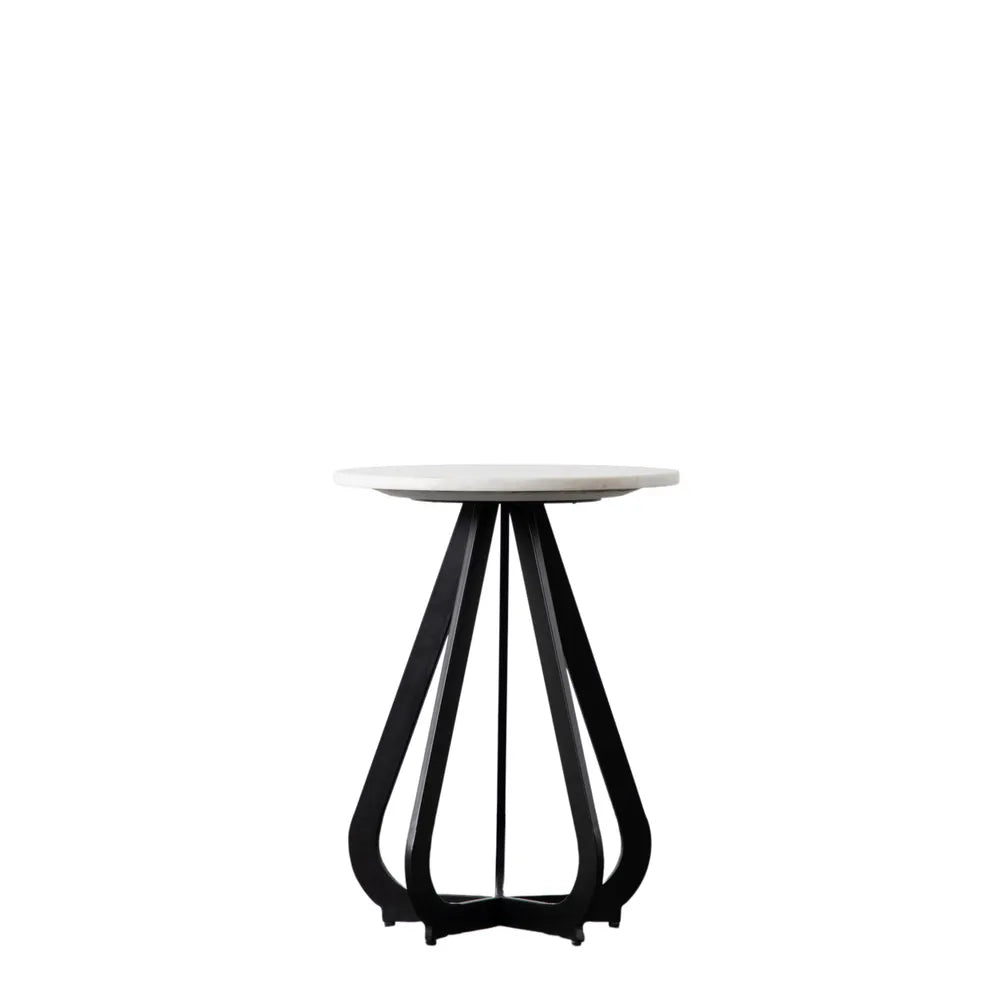 Moorgate Side Table in Black