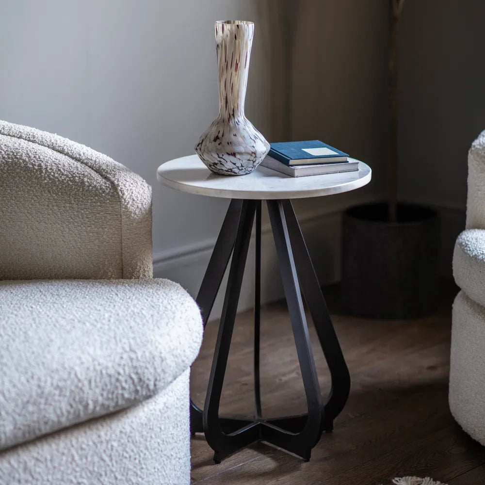 Moorgate Side Table in Black