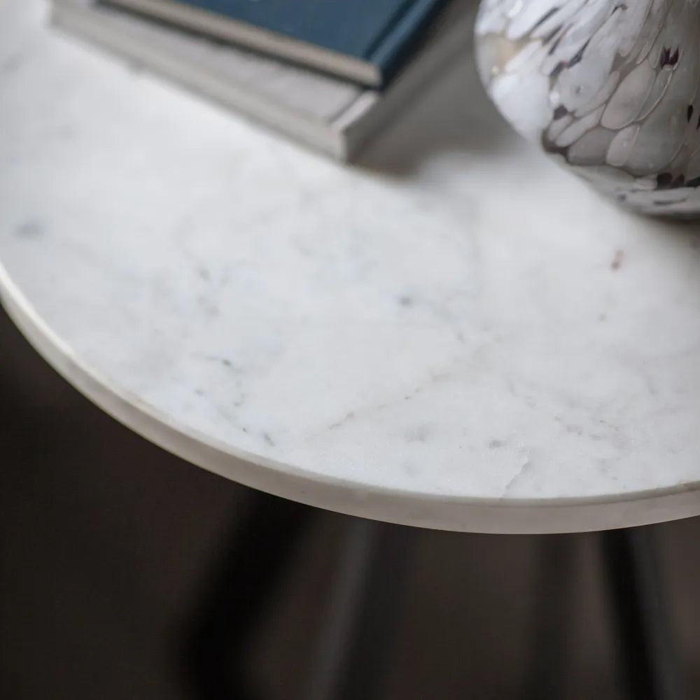 Moorgate Side Table in Black