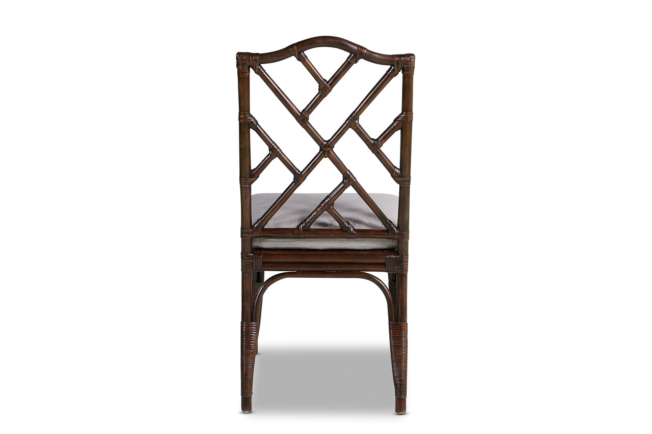 Ming Rattan Dining Chair