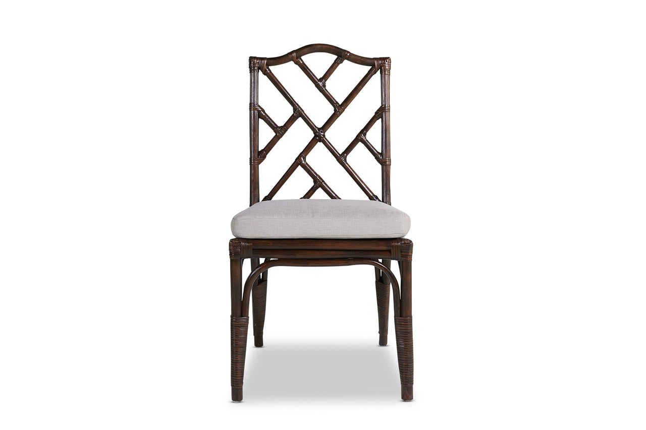 Ming Rattan Dining Chair