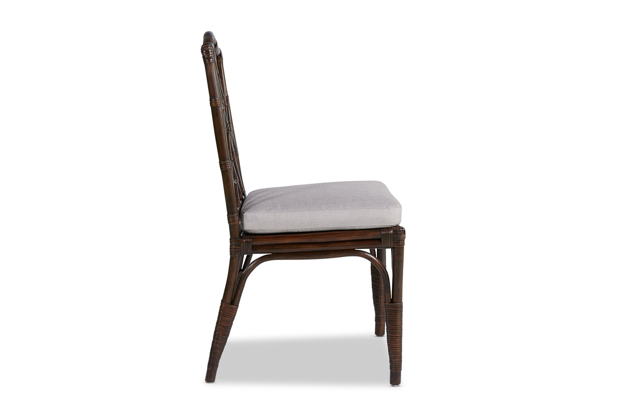Ming Rattan Dining Chair