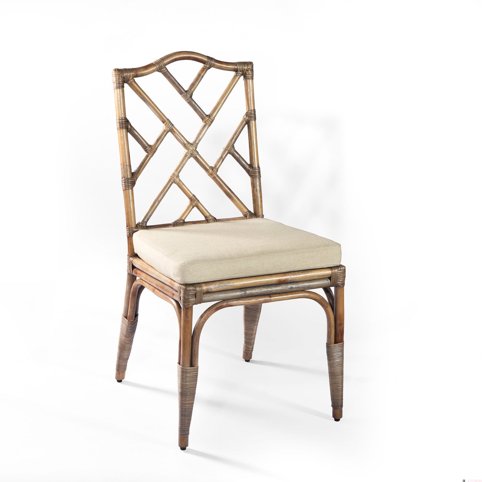 Ming Rattan Dining Chair