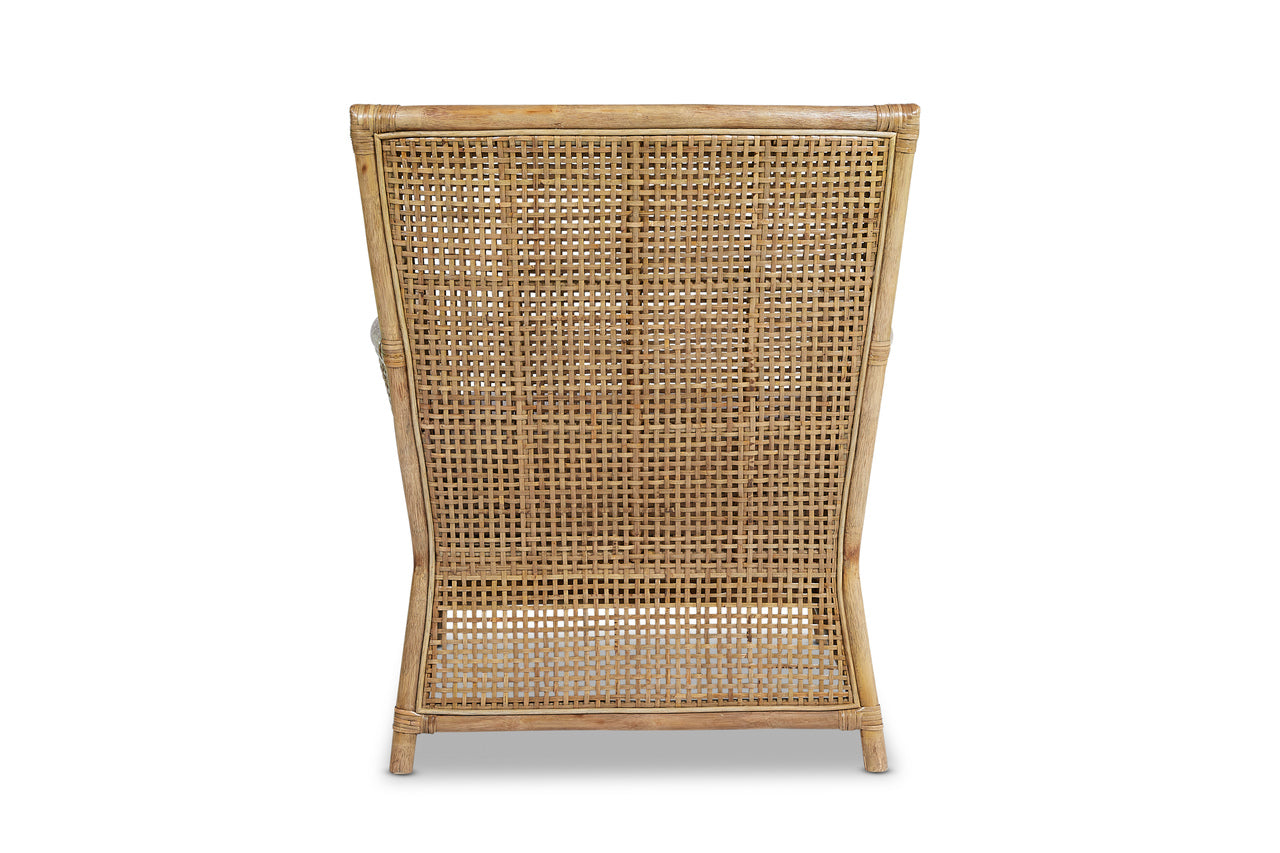 Rattan Orient  Arm Chair with Cushion