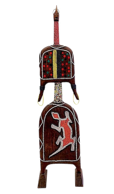Ndamji Flat Beaded Doll - Tall