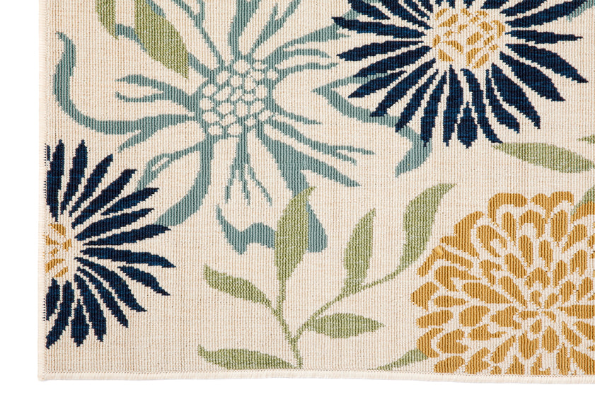 Nicosia Floral Polypropylene Outdoor Rug