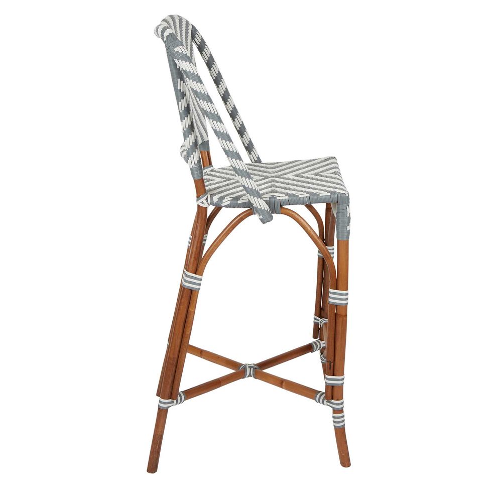 Normandy Rattan Counter Stool